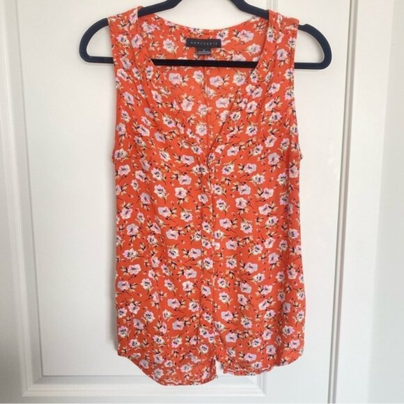 Sanctuary Floral Sleeveless Blouse - Picture 1 of 9